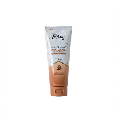 Rivaj - Whitening 24K Gold Facial Mask 100ml