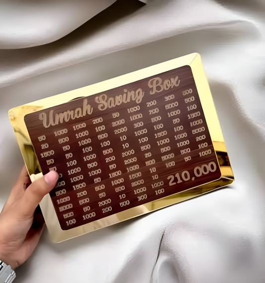 Umrah Saving Box – Box For Umrah Saving | Umrah Saving Box – Best Quality
