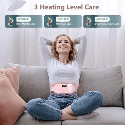 Electric Heating Pad Massager Period Pain Relief